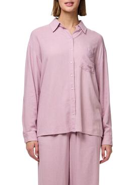 Chemise Pieces Pia rose pour femme