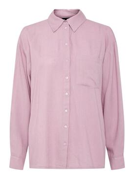 Chemise Pieces Pia rose pour femme