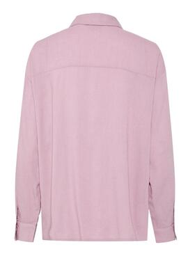 Chemise Pieces Pia rose pour femme