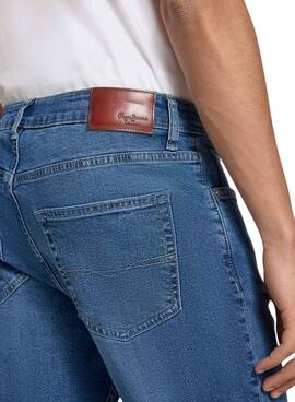 Jean Pepe Jeans Cash pour homme, coupe droite