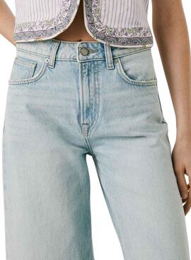 Jeans Pepe Jeans Wide Trun Up pour femme