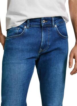 Jean Pepe Jeans Finsbury bleu pour homme