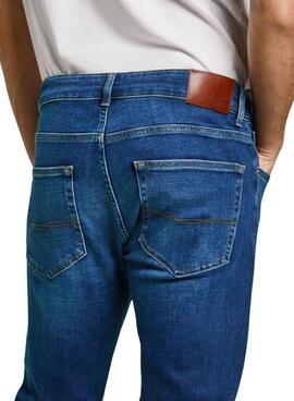Jean Pepe Jeans Finsbury bleu pour homme