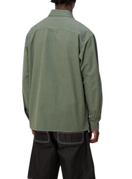 Chemise Carhartt Reno verte pour homme