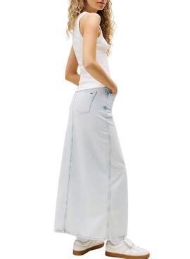 T-shirt Tommy Jeans Gradient blanc pour femme