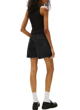 Débardeur noir pour femme Tommy Jeans.