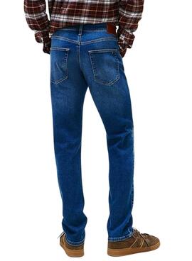 Jean Tommy Jeans Scanton en denim oscuro para hombre