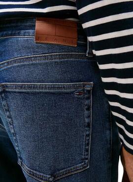 Jean Tommy Jeans Scanton en toile de denim moyen pour homme