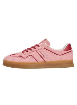 Chaussures Tommy Jeans Greenwich framboise pour femme