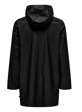 Imperméable Only and Sons Luca noir pour homme