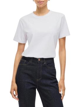T-shirt Only Nora blanc pour femme
