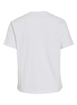 T-shirt Only Nora blanc pour femme