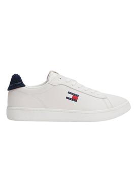 Baskets Tommy Jeans Archive blanches pour hommes