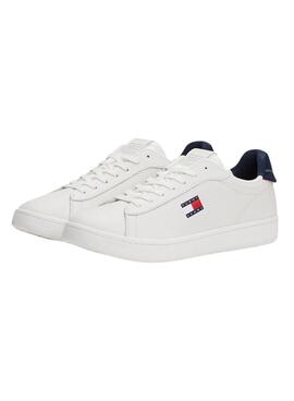 Baskets Tommy Jeans Archive blanches pour hommes
