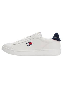 Baskets Tommy Jeans Archive blanches pour hommes