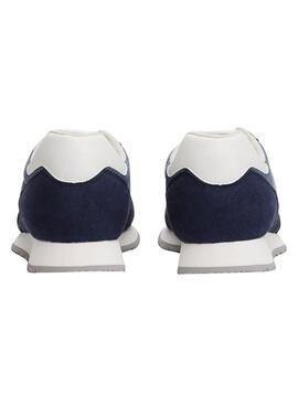 Chaussures de sport Tommy Jeans Runner Casual bleu pour homme