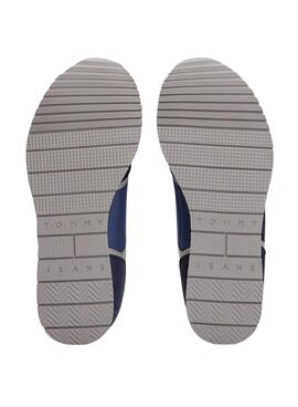 Chaussures de sport Tommy Jeans Runner Casual bleu pour homme