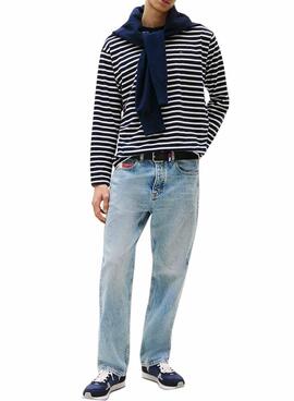 Chaussures de sport Tommy Jeans Runner Casual bleu pour homme