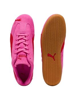 Chaussures Puma Speedcat OG rose et rouge pour femme