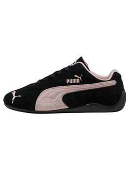 Chaussures Puma Speedcat OG noir et rose pour femme