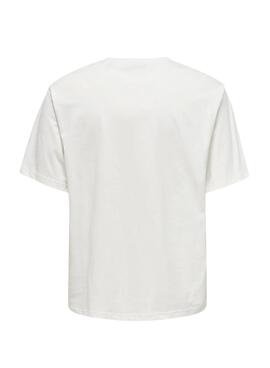 T-shirt Only and Sons Curated blanc pour homme