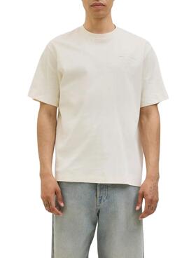 T-shirt Jack and Jones Urban beige pour homme