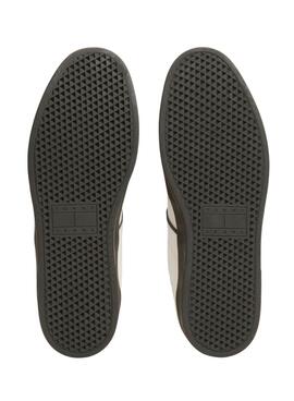 Chaussures Tommy Jeans The Greenwich blanc et vert pour homme