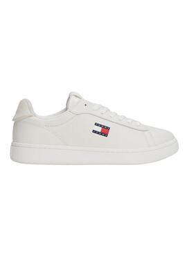 Chaussures Tommy Jeans Archive 98 blanches pour femmes