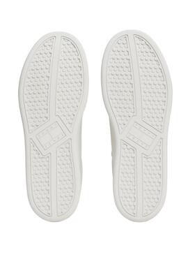 Chaussures Tommy Jeans Archive 98 blanches pour femmes