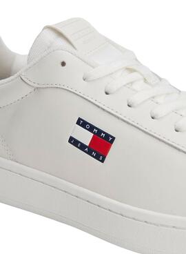 Chaussures Tommy Jeans Archive 98 blanches pour femmes