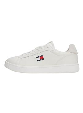 Chaussures Tommy Jeans Archive 98 blanches pour femmes