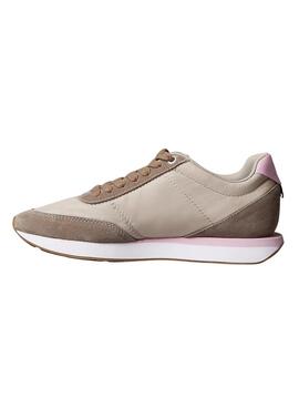 Chaussures Calvin Klein Jeans Retro Runner rose pour femme