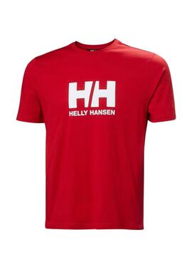 T-shirt Helly Hansen Logo rouge pour homme