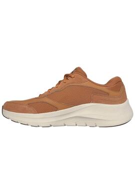 Chaussures Skechers Arch Fit marron pour homme