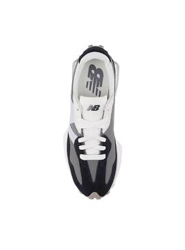 Chaussures New Balance U327 noires et grises pour homme