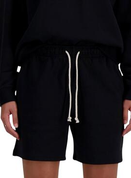 Shorts New Balance Athletics negro pour femme