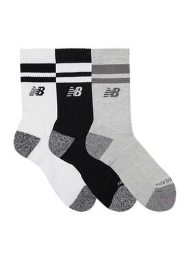 Chaussettes New Balance Active Stripe trois paires