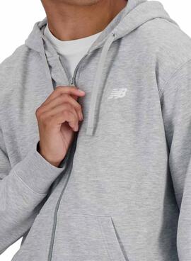 Veste New Balance Sport grise pour homme