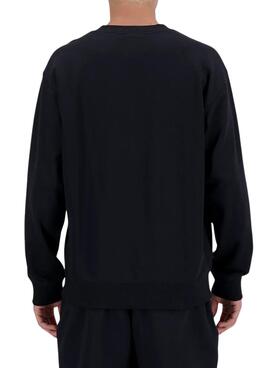 Sweatshirt New Balance Sport noir pour homme.