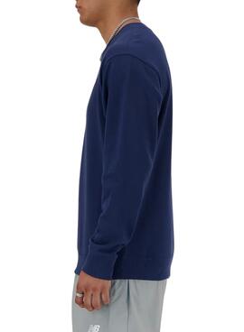 Sweatshirt New Balance Sport bleue pour homme