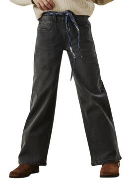 Pantalon Name It Rose gris foncé pour fille