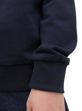 Sweat à capuche Jack and Jones Geplas marine pour enfant