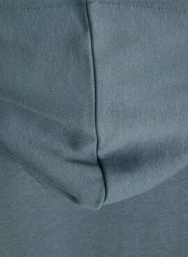 Sweat à capuche Jack and Jones bleu marine pour enfant.