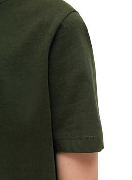 T-shirt Jack and Jones Pan vert pour enfant.