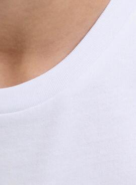 T-shirt Jack and Jones blanc pour enfant