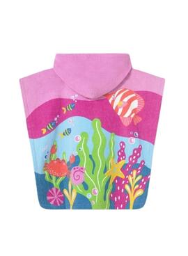 Serviette Mayoral rose multicolore pour fille