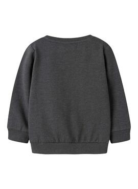 Sweat-shirt Name It Vimo gris pour garçon