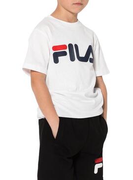 T-Shirt Fila Classic Logo Blanc