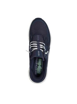 Chaussures Skechers Glide bleu marine pour homme