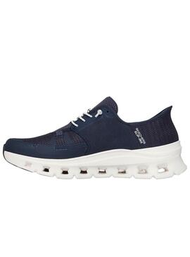 Chaussures Skechers Glide bleu marine pour homme
